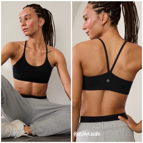 Athleta Other - NWT Athleta Transcend Scoop Bra | Black
